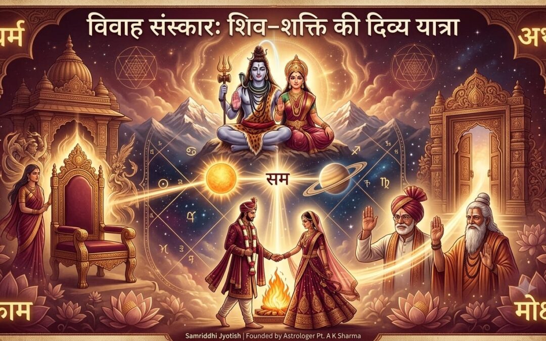 विवाह संस्कार: कुंडली मिलान और सुखी शादी के पीछे का असली विज्ञान