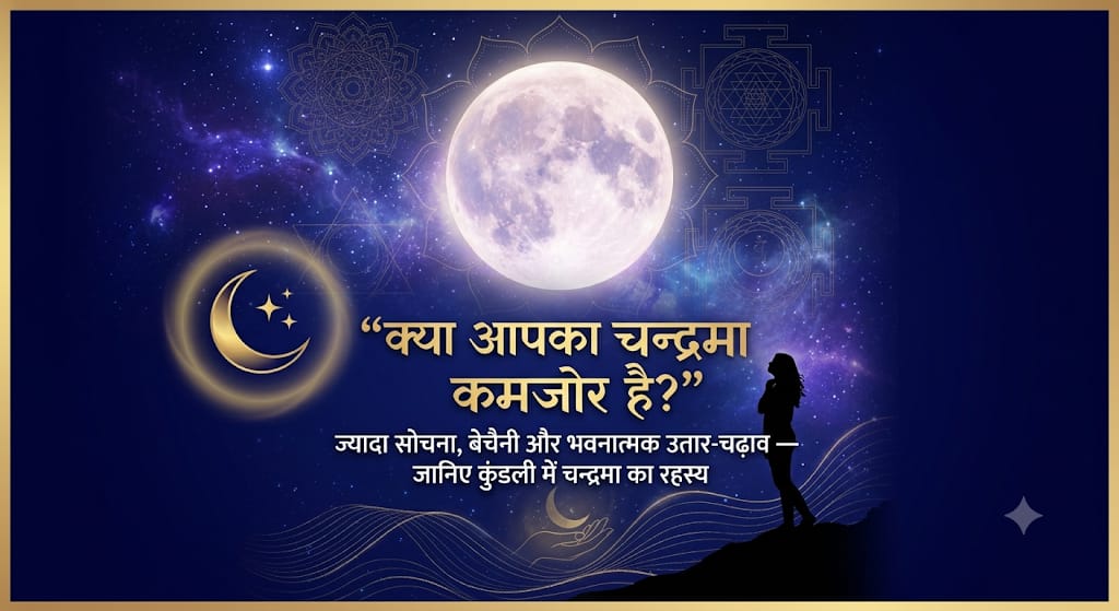 क्या आपका मन हमेशा बेचैन रहता है? आपकी कुंडली का चन्द्रमा दे सकता है संकेत